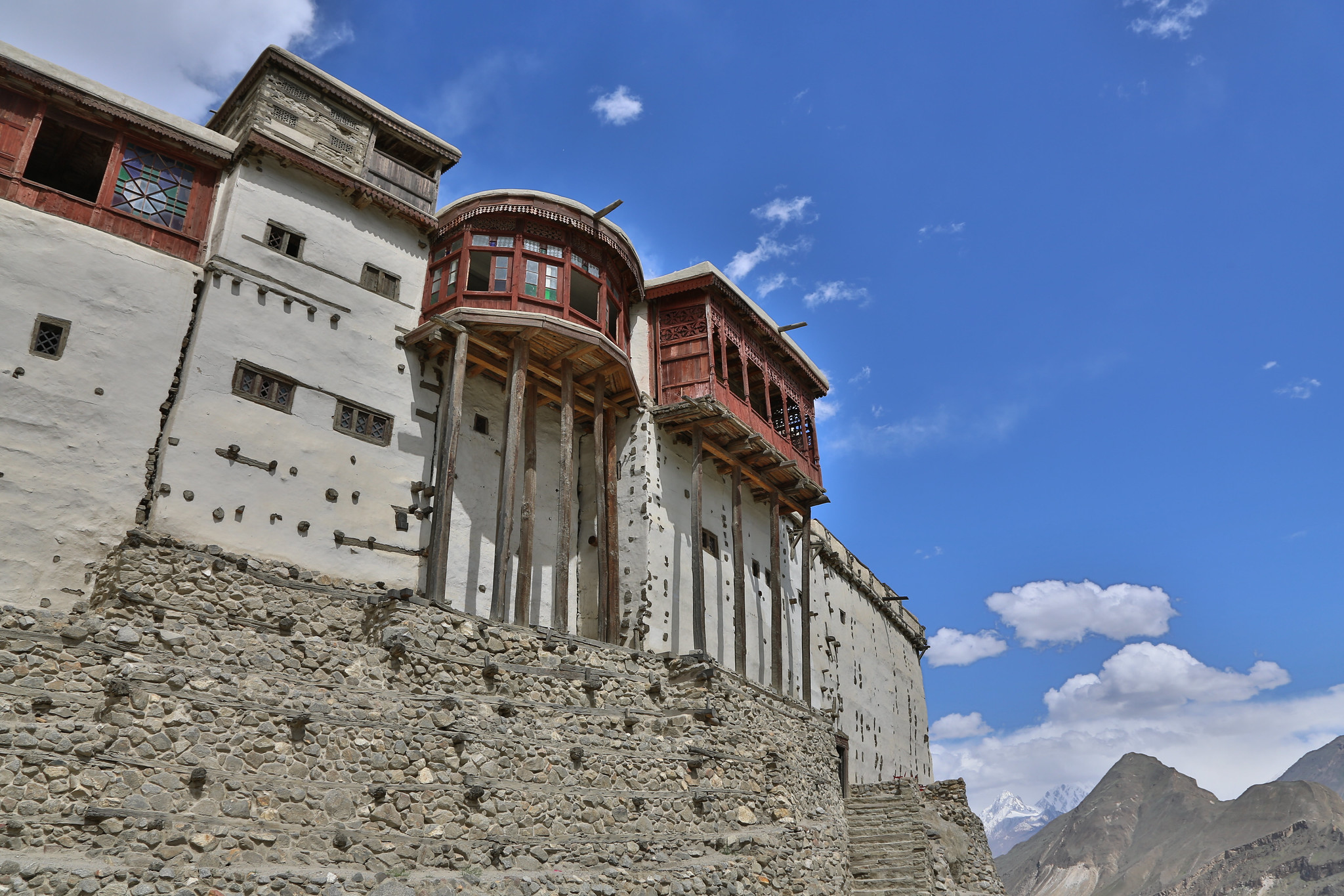 Tibetan style Baltit fort in Hunza Valley by 